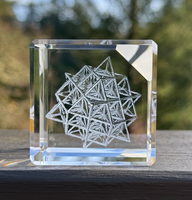 New Gaia Grid Connector Crystalline Cube